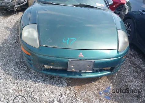 2001 Mitsubishi Eclipse Spyder Gt from USA, damaged, VIN 4A3AE85H11E203466